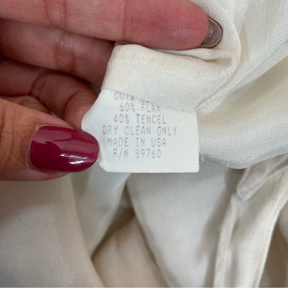 L. Bates Flax Tencel Sleeveless Maxi Dress - Picture 5 of 7